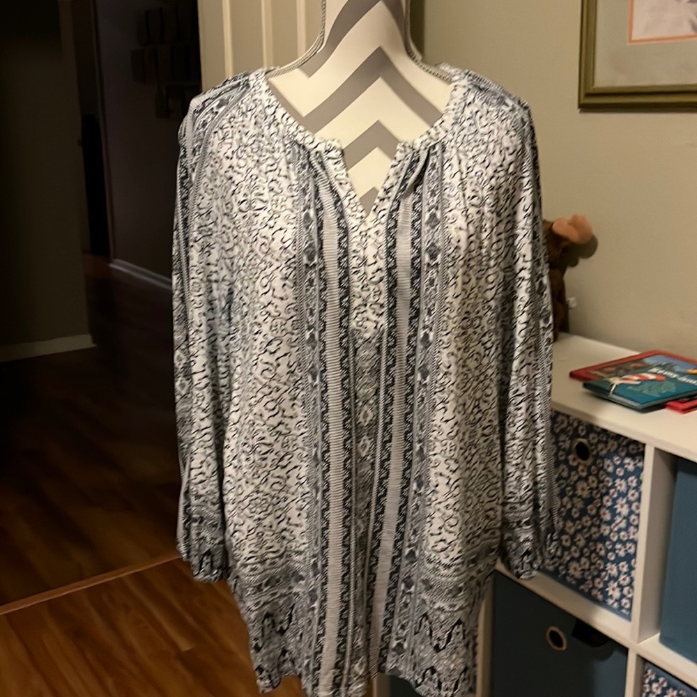 Style & Co long sleeve tunic